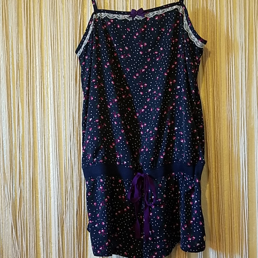 Juicy Couture floral sleep romper